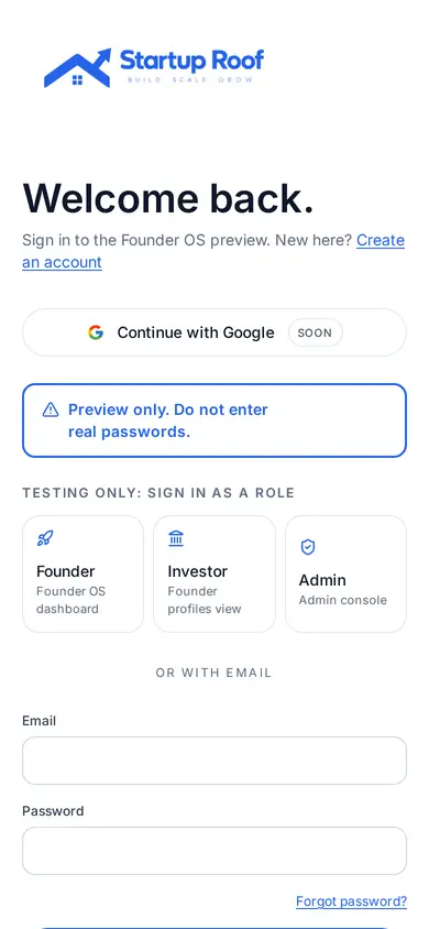 Open the sign-in page