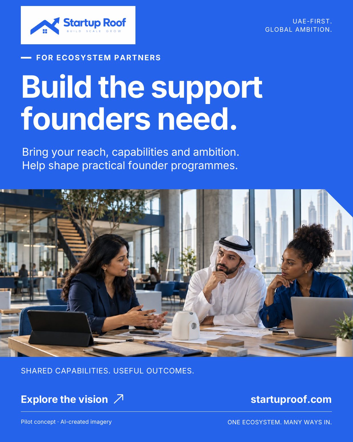 Poster: for Ecosystem partners
